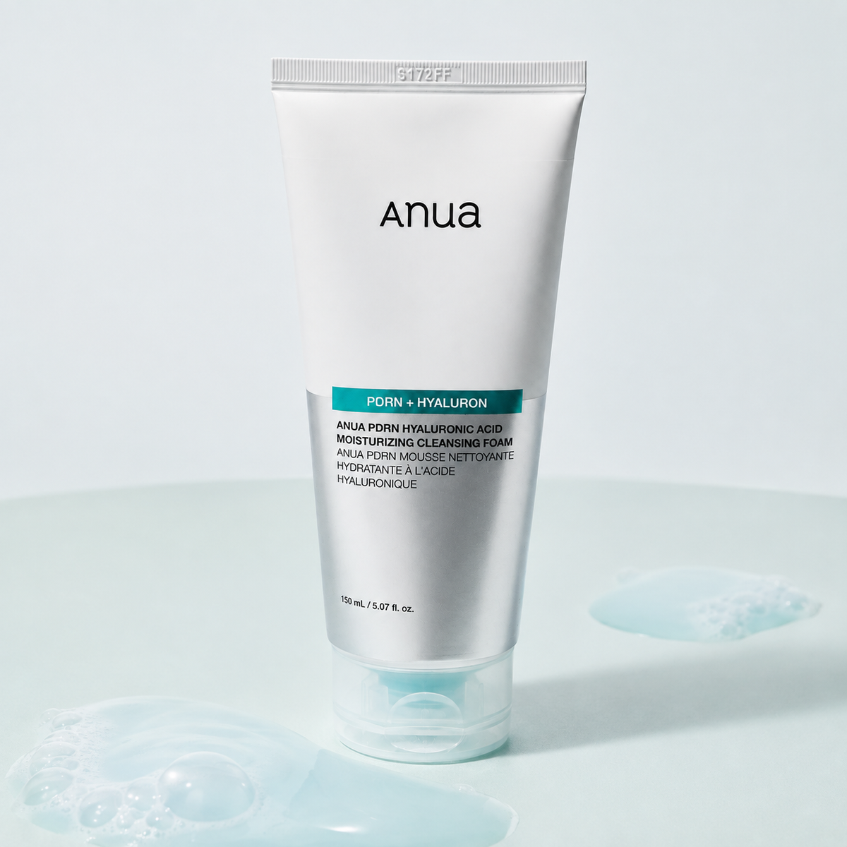 ANUA PDRN Hyaluronic Acid Moisturizing Cleansing Foam (150 ml)