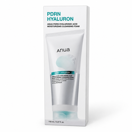 ANUA PDRN Hyaluronic Acid Moisturizing Cleansing Foam (150 ml)